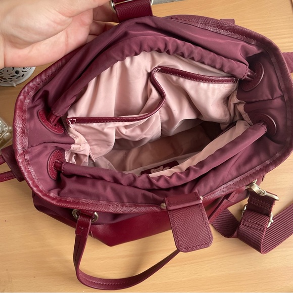 Plum Nylon Radley London Purse - Shoulde Bay - Picture 9 of 10